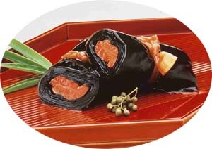 松結美 紅鮭巻 盛り付けイメージ